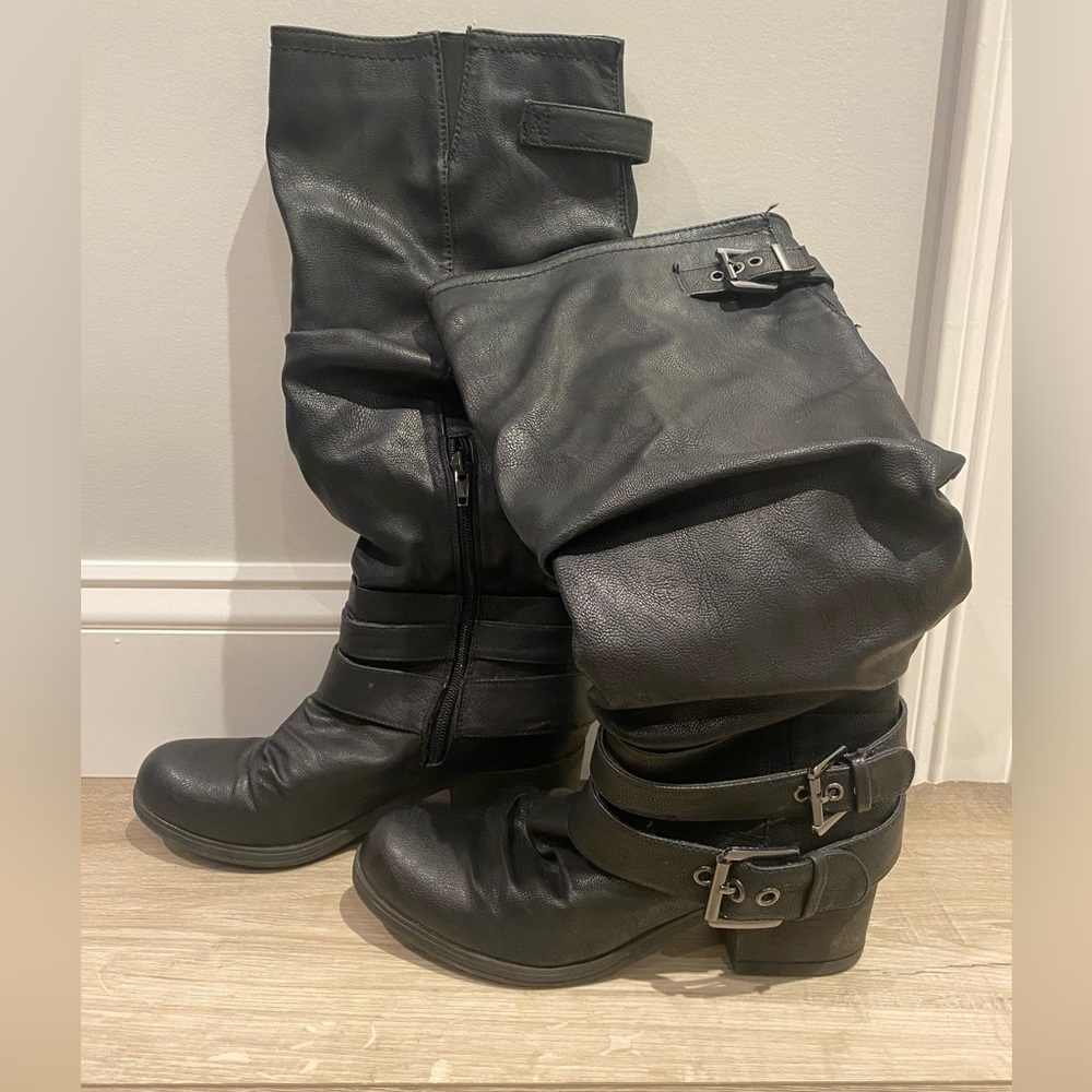 Carlos by Carlos Santana Claudia Knee High Boots Women’s Size 7